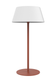 Lampe de Bureau rechargeable LED - rouge