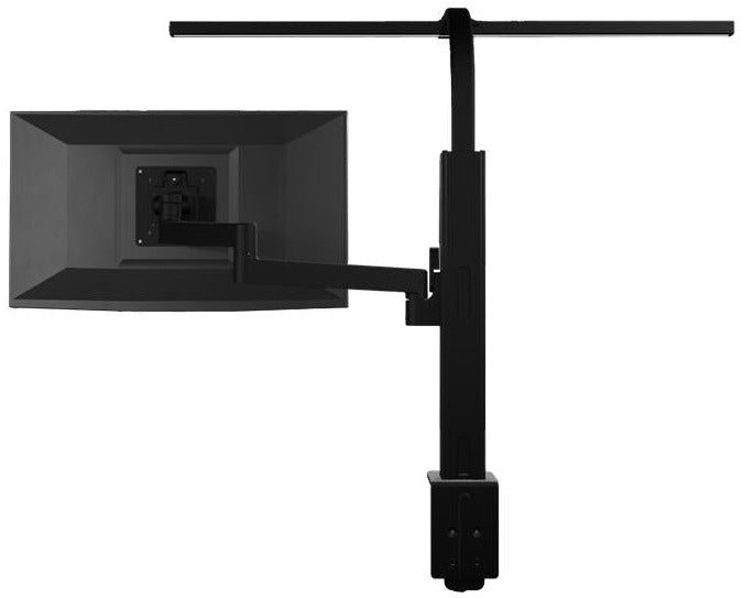 Bras Écran Simple Axio Noir - Support Articulé Bureau