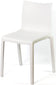 Chaise 4 Pieds Polypropylène Blanc - Empilable et Légère