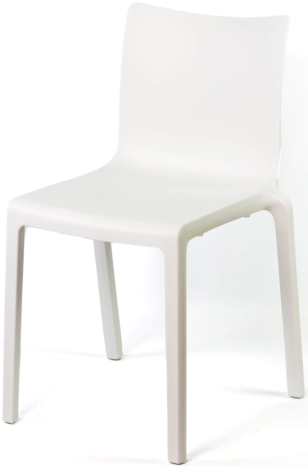 Chaise 4 Pieds Polypropylène Blanc - Empilable et Légère