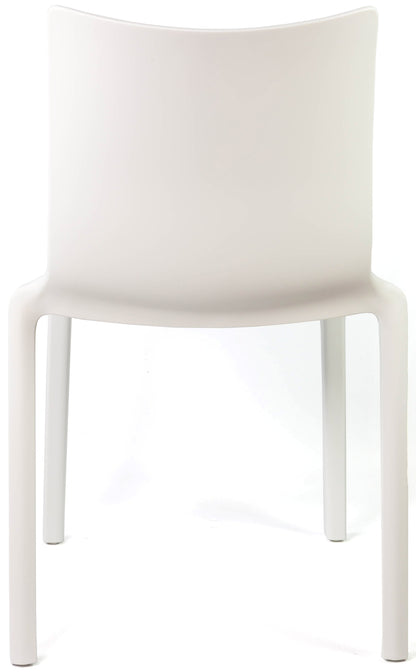 Chaise 4 Pieds Polypropylène Blanc - Empilable et Légère