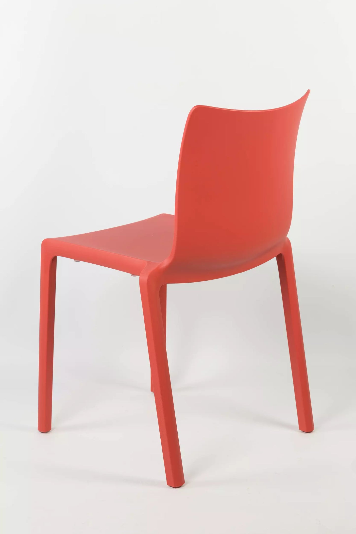 CHAISE 4 PIEDS POLYPRO BRIQUE