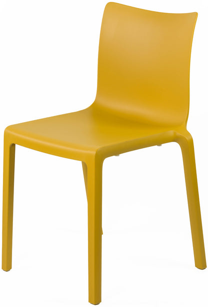 Chaise CINE 4 pieds - Assise Polypro Safran
