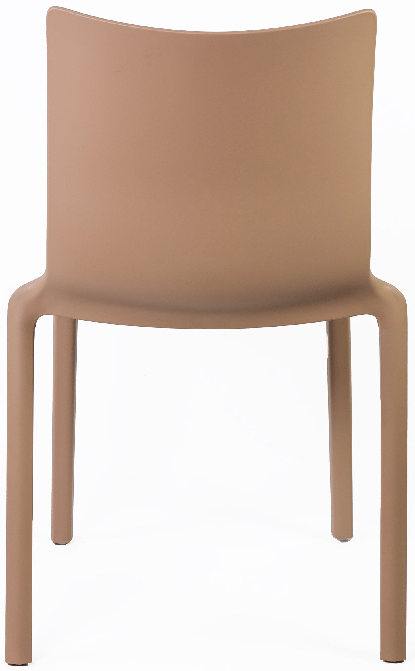 Chaise Empilable Taupe - Polypropylène Antidérapant