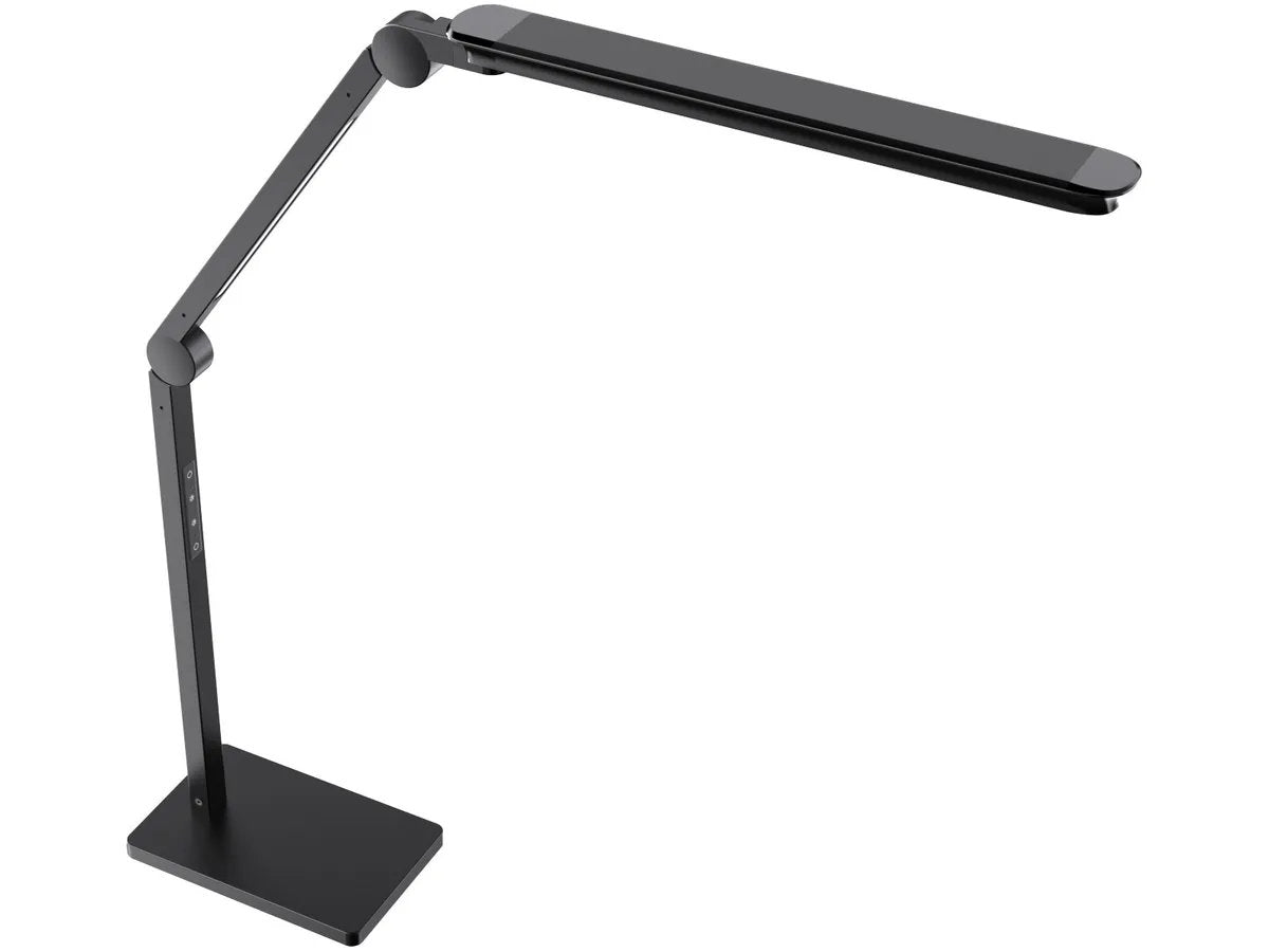 Lampe de bureau LED fixation par pince ou socle  - Éclairage ajustable