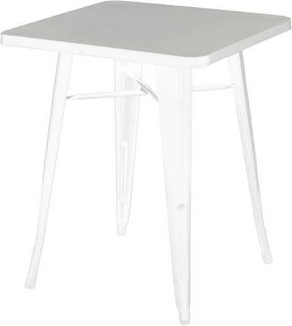 Table pour exterieur  - Acier Galvanisé 60x60 cm