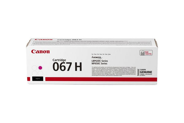 Cartouche toner Canon magenta 067h - haut rendement 2350 pages