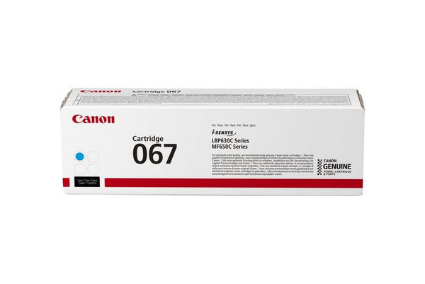 Cartouche toner Canon  067c - rendement 1250 pages
