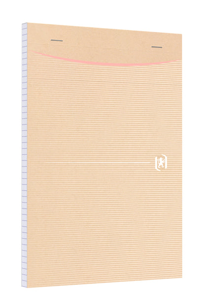 Bloc de bureau agrafé A5 papier recyclé 160pages 80g -5X5