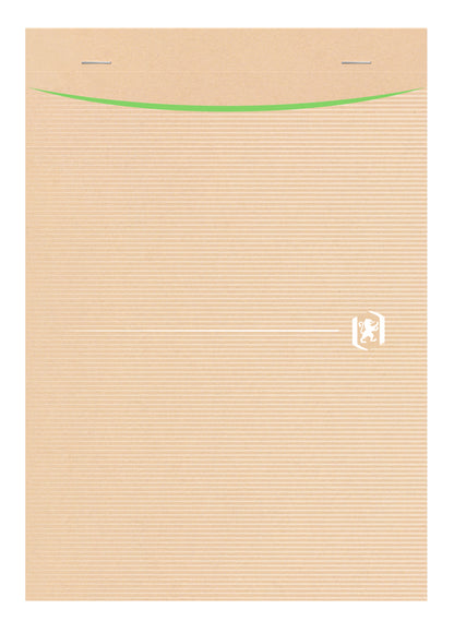 Bloc de bureau agrafé A5 papier recyclé 160pages 80g -5X5