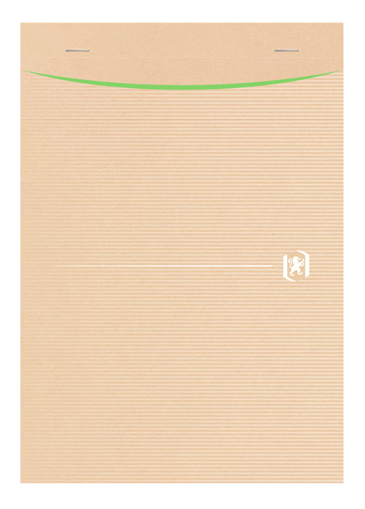 Bloc de bureau agrafé A5 papier recyclé 160pages 80g -5X5