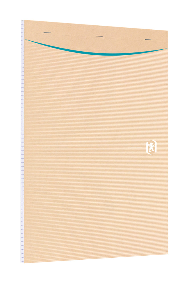 Bloc de bureau agrafé A4 papier recyclé 160pages 80g -5X5