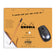 Bloc Rhodia Tapis de Souris Q30F - 30 Feuilles, Quadrillé, Orange