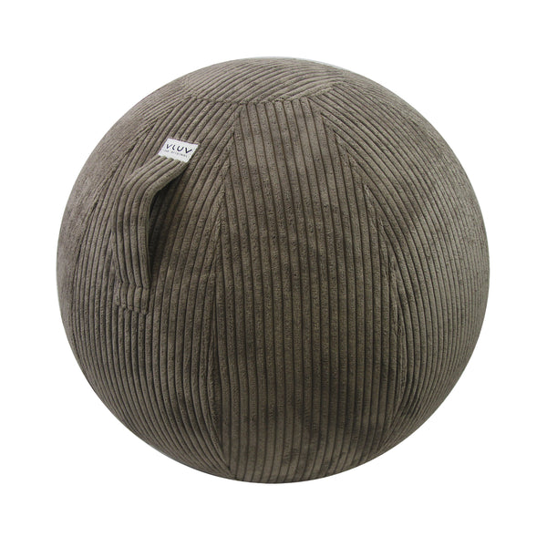 Ballon d'Assise Ergonomique - Velours Nougat 65cm