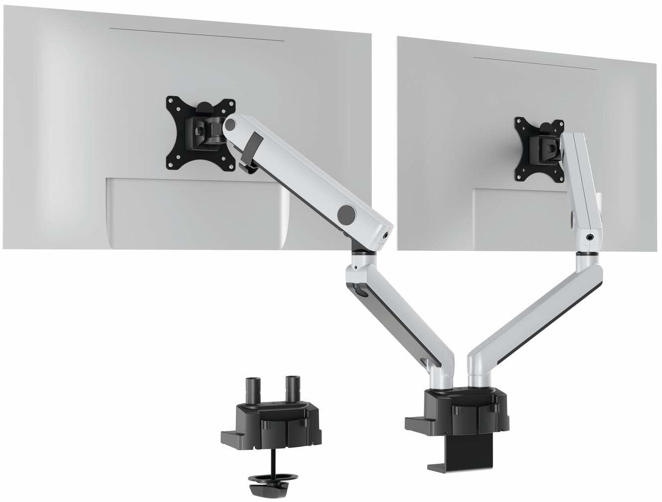 Support écran double - ergonomie et flexibilité