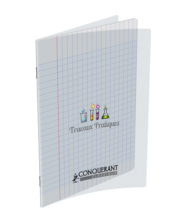 Cahier travaux pratiques 17x22- 32pages seyes 90g+32 pages dessin 90g