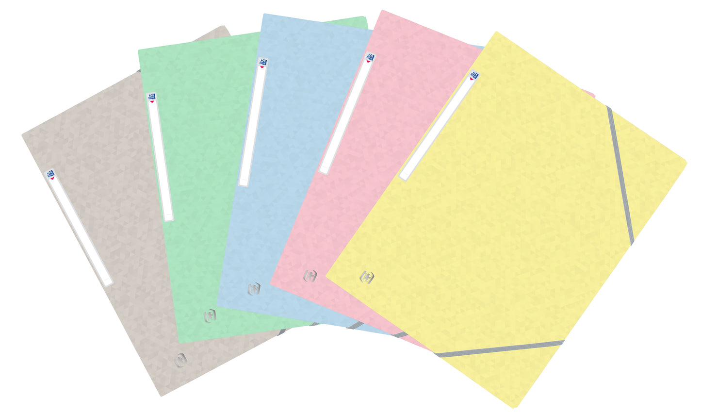 Chemise 3 rabats /élastique topfile+ p/5 pastel
