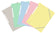 Chemise 3 rabats /élastique topfile+ p/5 pastel