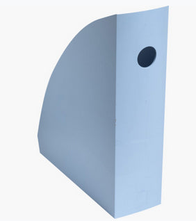 Porte-revues mag-cube bleu clair