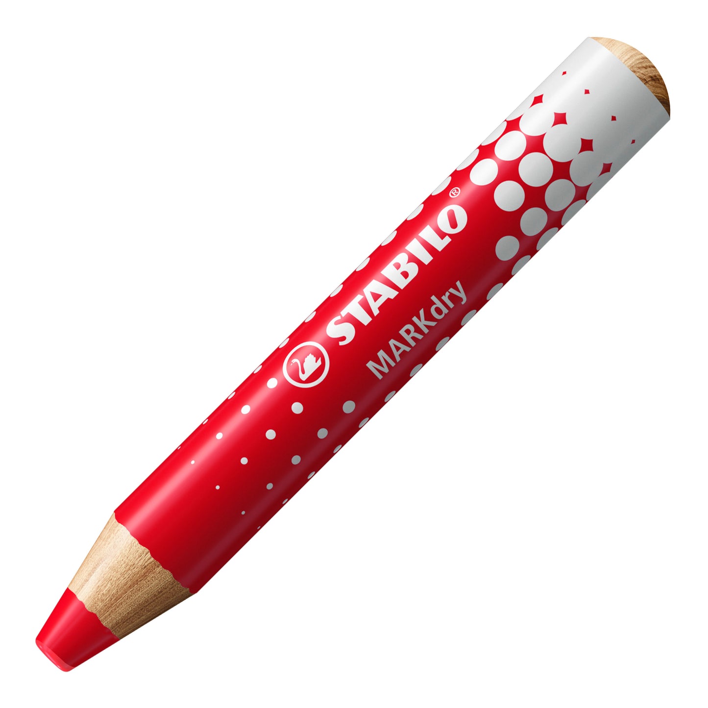 Crayon rouge markdry - écriture fluide et précise