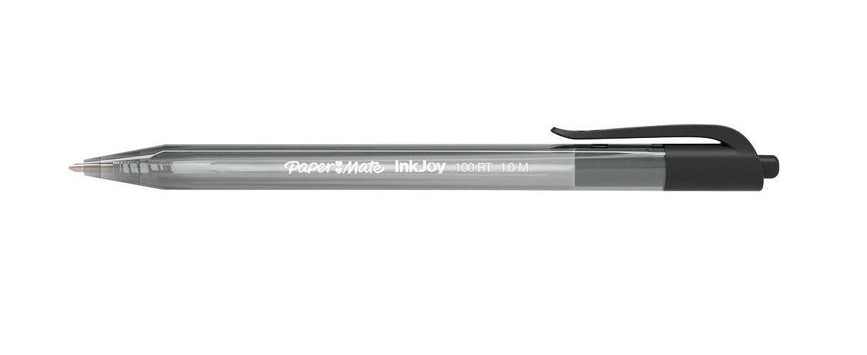 Stylo à bille rétractable - Pointe moyenne 1 mm