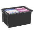 bac de rangement 48.5 litres noir