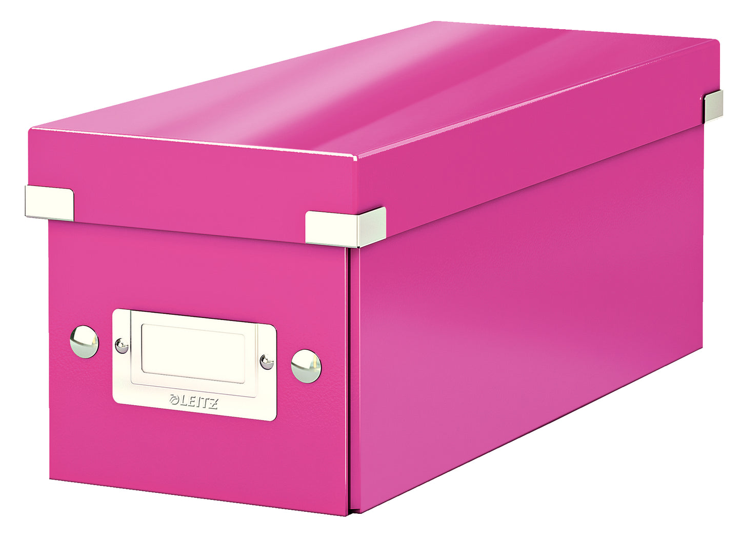 Boîte de rangement Click & Store WOW CD - Rose - Design contemporain