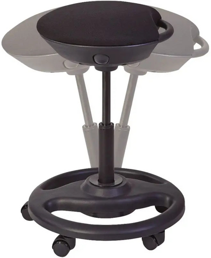 Tabouret ergonomique a roulettes nr