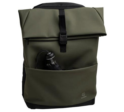 Sac à dos ordinateur - kaki robuste et pratique