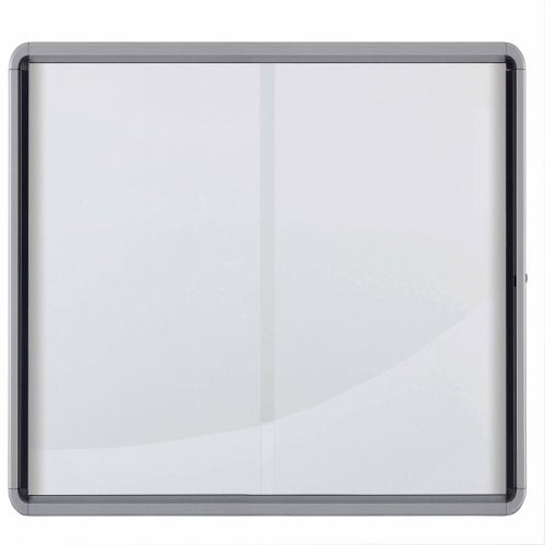 Vitrine d'affichage porte coulissante  27 feuilles A4 - pour l'intérieur