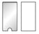 Porte-etiquette adhesif 35x102mm x12