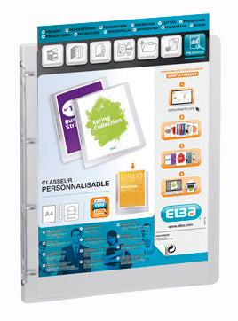 Classeur A4 Personnalisable- Capacité 100 feuilles