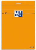 Bloc-notes quadrillé Oxford 74x105 mm - 80 feuilles