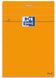 Bloc-notes quadrillé Oxford 74x105 mm - 80 feuilles