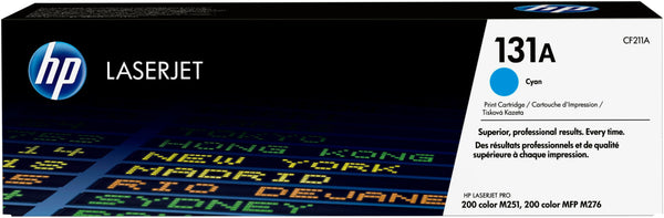 Cartouche toner HP cyan 131a - 1800 pages