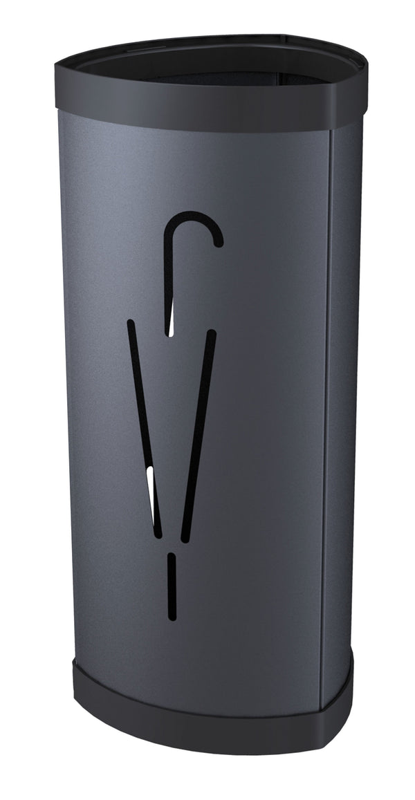 Porte-parapluie acier -noir