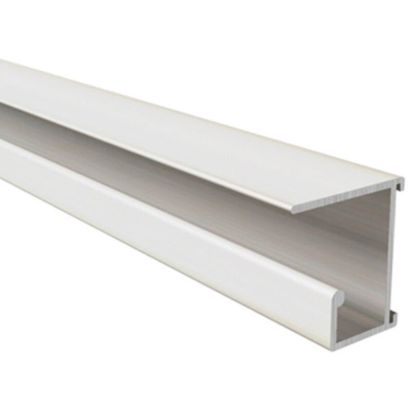 Support télescopique alu blanc - Système de rangement