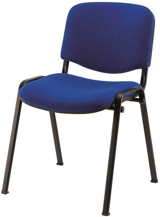 Chaise visiteur p / noir bleu