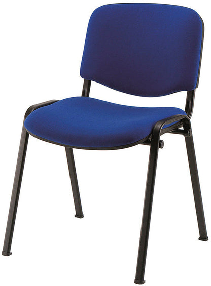 Chaise visiteur p / noir bleu