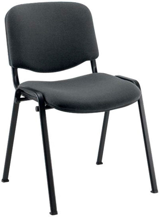 Chaise visteur pied noir anthracite