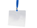 Badge pvc a6 154x127mm -bleu