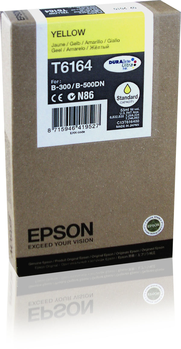 Cartouche d'encre Epson jaune t616400 - 3500 pages