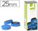Aimant rond diamètre 25mm p/10 bleu
