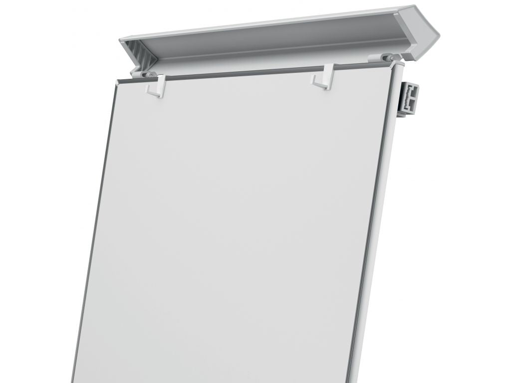 Chevalet tableau fond magnétique blanc mobile -70x100cm