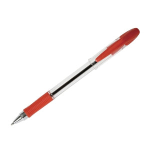 Stylo à bille grip 0.7 mm - écriture fluide rouge