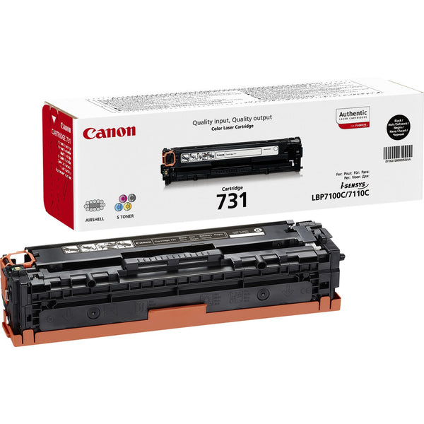 Cartouche toner Canon 731 bk - 1400 pages rendement standard