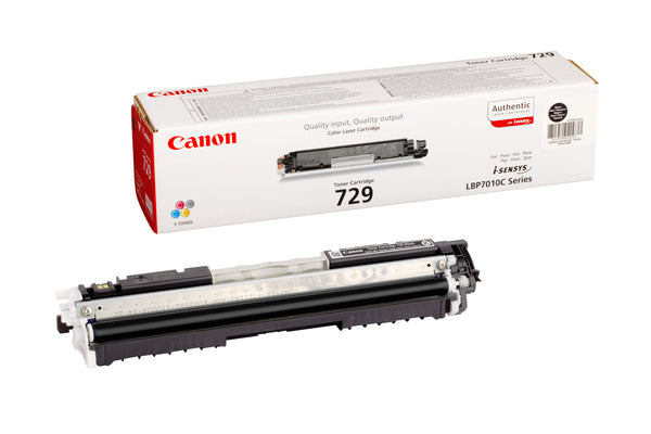 Cartouche toner Canon noir 729bk - rendement 1200 pages
