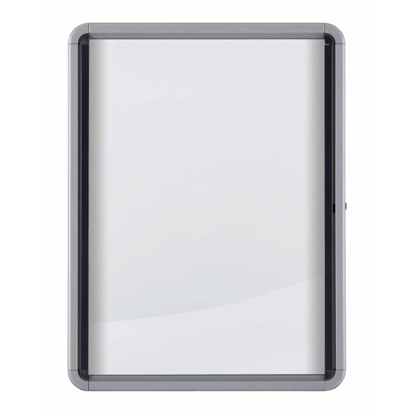 Vitrine d'affichage, fond en métal, 4 feuilles A4, pour l'intérieur