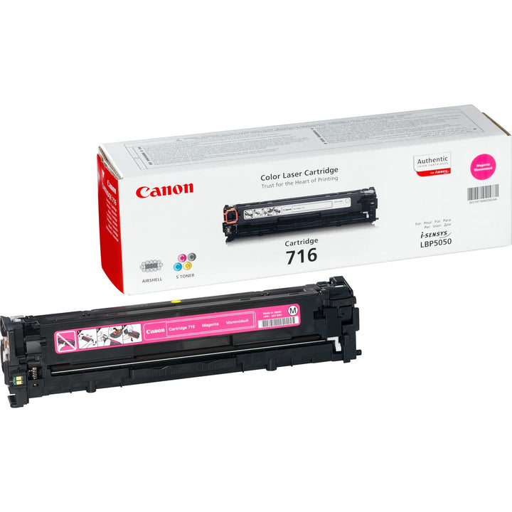 Cartouche toner Canon magenta 716 - 1500 pages