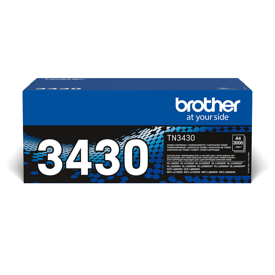 Cartouche d'encre Brother laser tn3430 - 3000 pages
